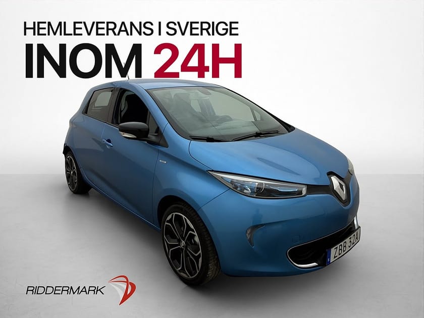 Bild 1 av Renault ZOE R110 41 kWh FRIKÖPT BATTERI Iconic BOSE Kamera