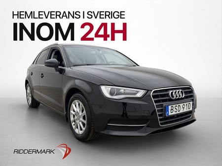 Audi A3 Sportback 1.2 TFSI Attraction P-sensorer 0.49 l/mil