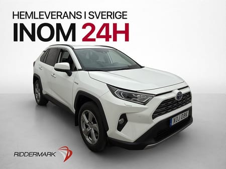 Toyota RAV4 Hybrid AWD-i AWD 222hk Executive M&K-Värm Drag Skinn