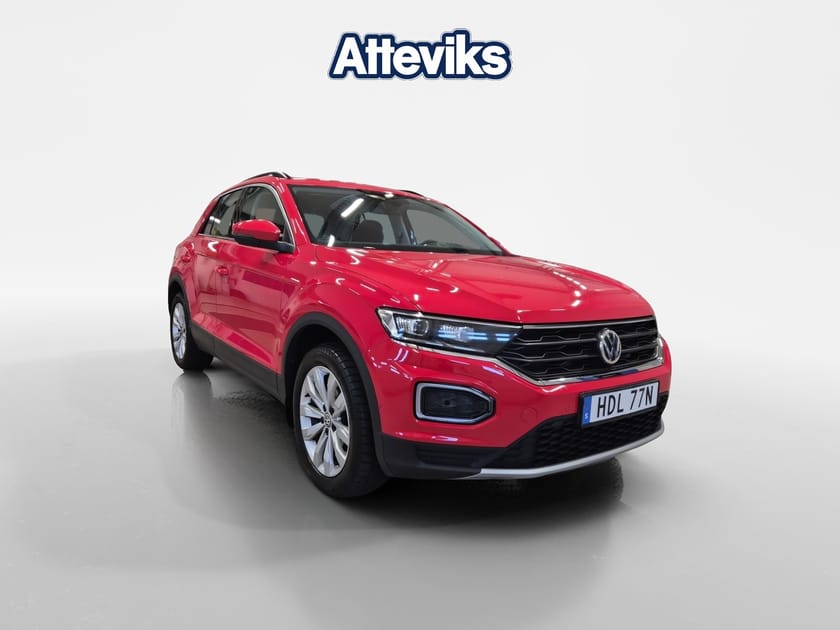 Bild 1 av Volkswagen T-Roc TSI 190hk 4M/DSG Drag/Värmare/Pluspaket