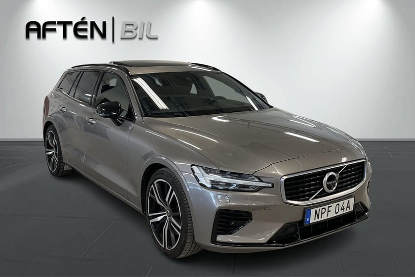Bild 4 av Volvo V60 T8 392hk R-Design|Pano|Orrefors|Drag|360° - NYSERVAD!