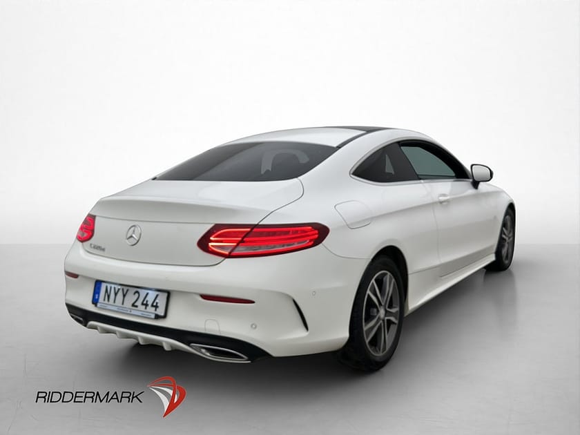 Bild 5 av Mercedes-Benz C 220 d Coupé AMG Pano Burmester Navi Kamera