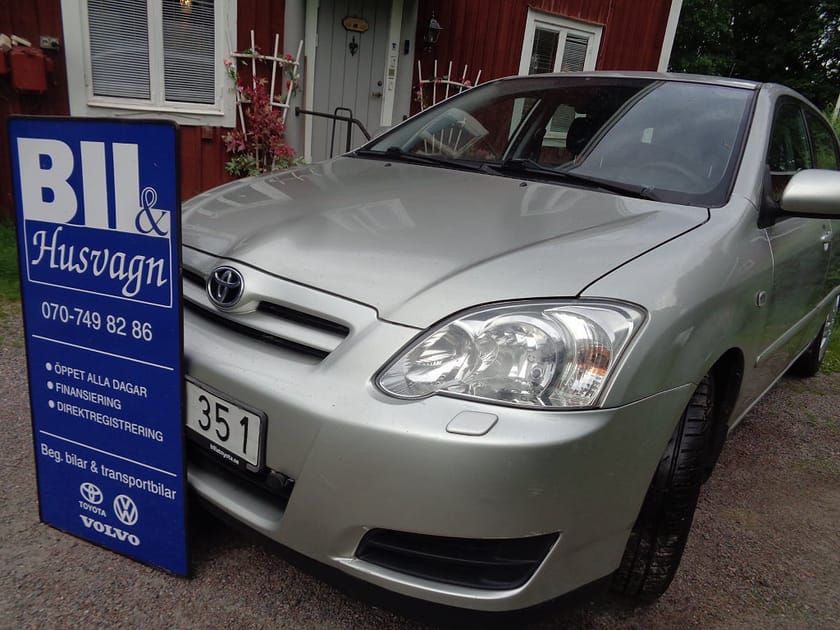 Bild 1 av Toyota Corolla 5D1.4 VVT-i NYBES/NYSERV/FÅ BRUKARE/DRAG/MV/FINANS/INBY