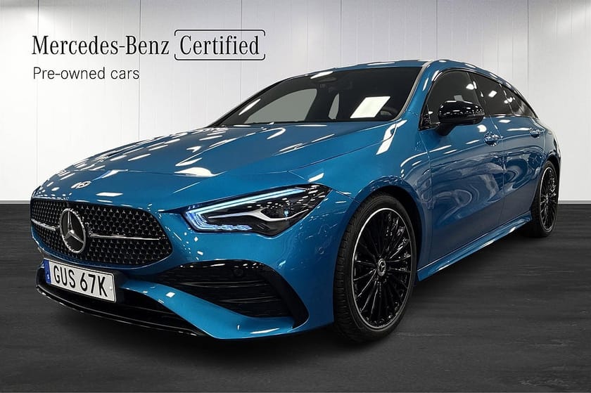 Bild 1 av Mercedes-Benz CLA 200 Shooting Brake AMG Line Premium Night package 360°