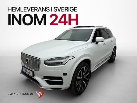Volvo XC90 T8 AWD Inscription 7-Sits Pano HUD 360° Värm Drag