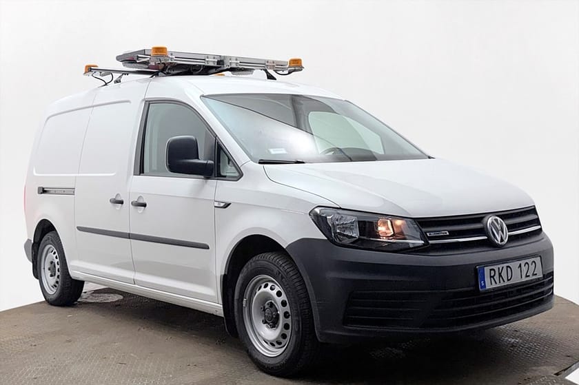 Bild 4 av Volkswagen Caddy Maxi Van Skåp 1.4 TGI CNG Aut Drag Specialinredd P-Sens LÅGMIL
