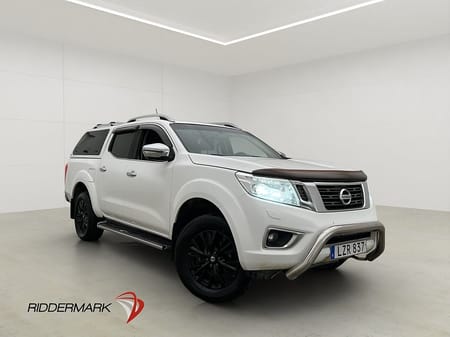 Nissan Navara Dubbelhytt Tekna 2.3 4WD Värmare Dragkrok Diff 360° Kåpa