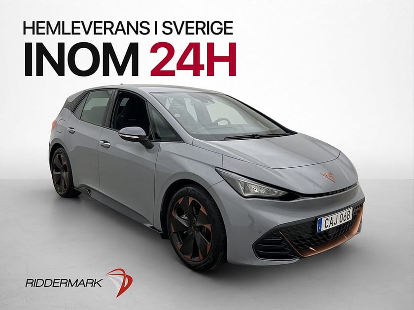Bild 4 av CUPRA Born e-boost 77 231hk Värmare Kamera 19" Rattvärme
