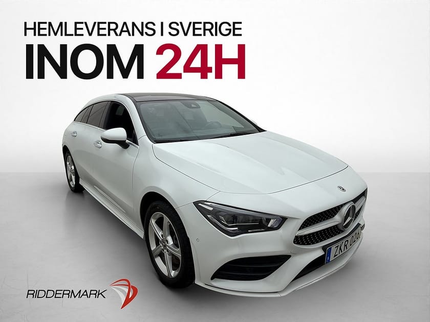 Bild 1 av Mercedes-Benz CLA 250 e Shooting Brake CLA250 AMG Pano Widescreen Kamera Värm MOMS