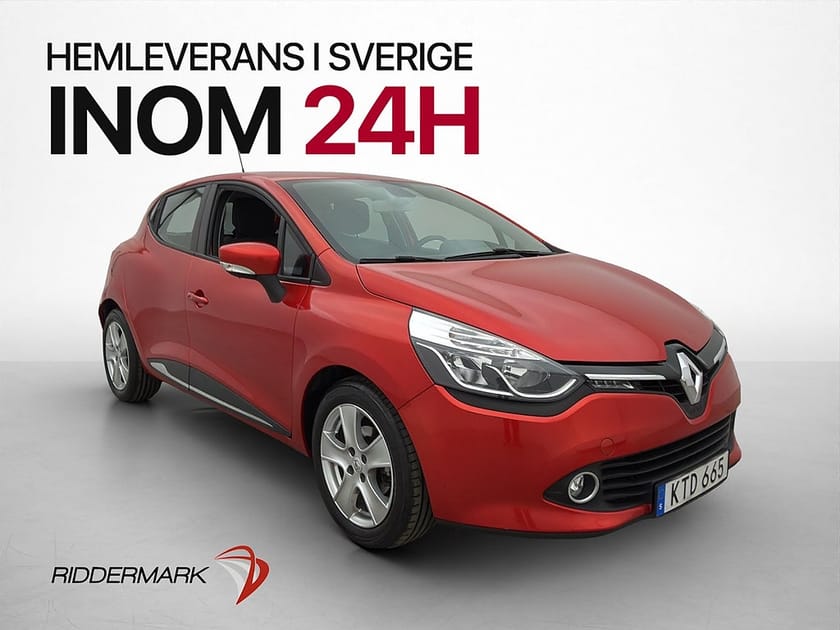 Bild 1 av Renault Clio 0.9 TCe 90hk Navi Farthållare 1 Brukare 0,45l/
