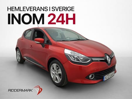 Renault Clio 0.9 TCe 90hk Navi Farthållare 1 Brukare 0,45l/