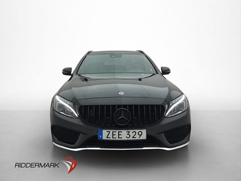 Bild 2 av Mercedes-Benz C 200 T 184hk AMG Burmester Skinn Navi Drag