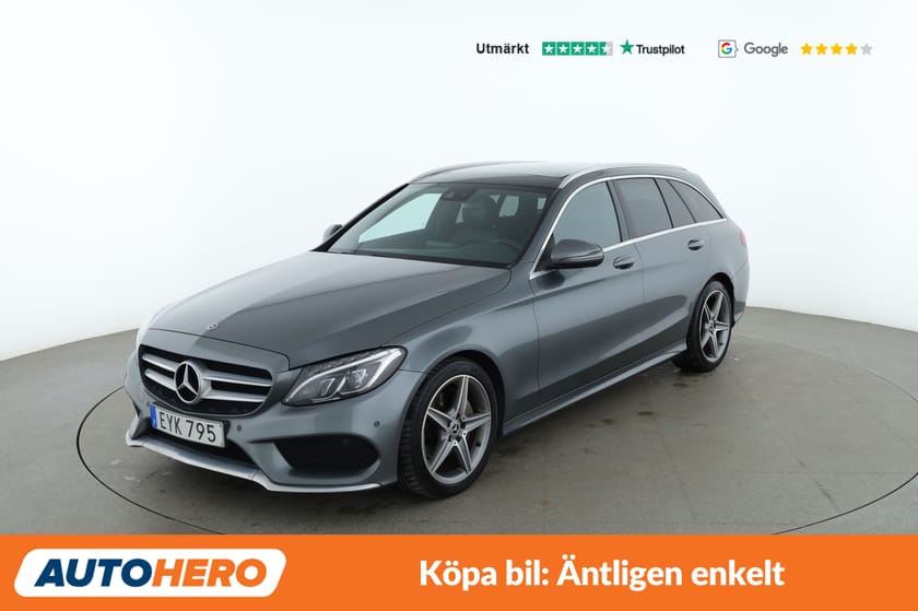 Bild 1 av Mercedes-Benz C 220 T d AMG Line / Panorama, Dragkrok, PDC