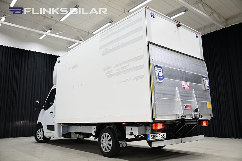 Bild 4 av Renault Master Chassi Cab 170HK Automat|Volymskåp|BG-Lyft|Sidodörr|Lågmil|Momsbil