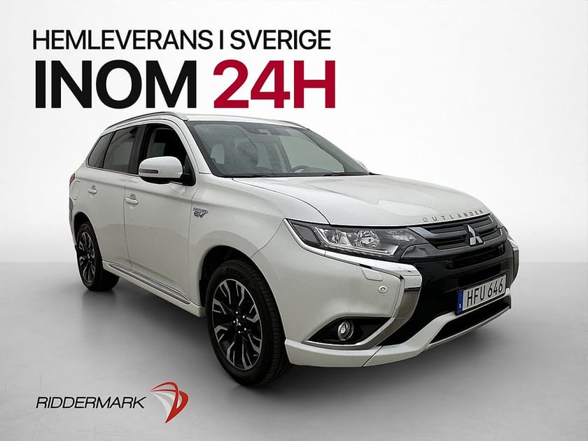 Bild 3 av Mitsubishi Outlander PHEV AWD 203hk Business 360° Drag Skinn