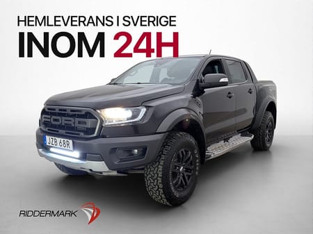 Ford Ranger Raptor 213hk 4WD Värmare Drag Diff CARPLAY Moms