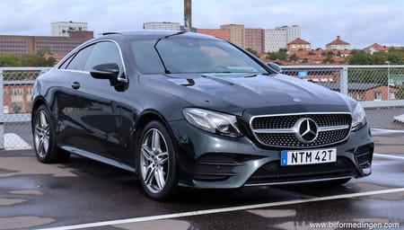 Mercedes-Benz E 220 d Coupé 4MATIC AMG Pano S/V-hjul