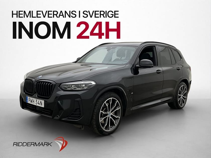 Bild 3 av BMW X3 xDrive30e 292hk M Sport Pano H/K MOMS 360° Skinn Drag