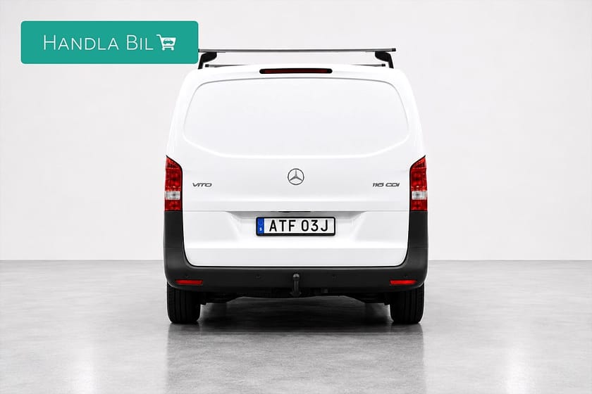 Bild 5 av Mercedes-Benz Vito 110 CDI 2.8t L2 D-värm B-kam Inredd Navi Moms Dragkrok