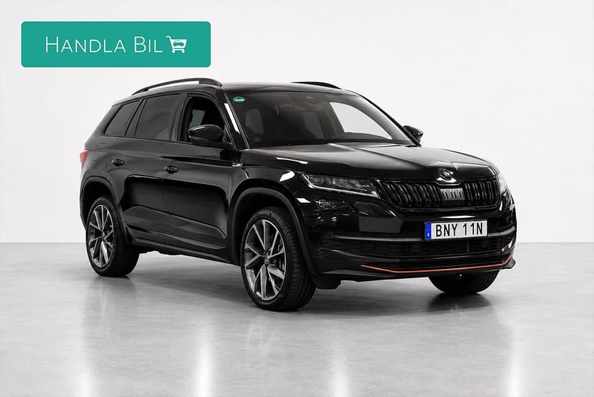 Bild 4 av Škoda Kodiaq 7-Seater 2.0 TDI 4x4 Sportline 7-sits Drag D-Värm Rattv 190hk