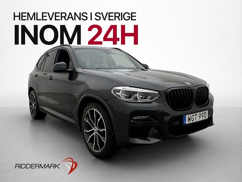 Bild 1 av BMW X3 xDrive20d M Sport H/K HuD Skinn D-värm 360° 190hk