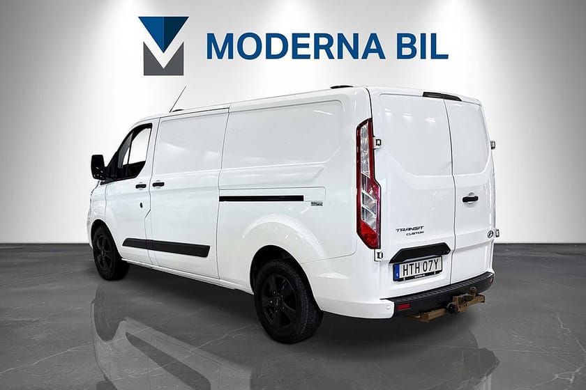 Bild 3 av Ford Transit Custom 340 2.0 130hk SelectShift Lång Drag 2xDörr Moms