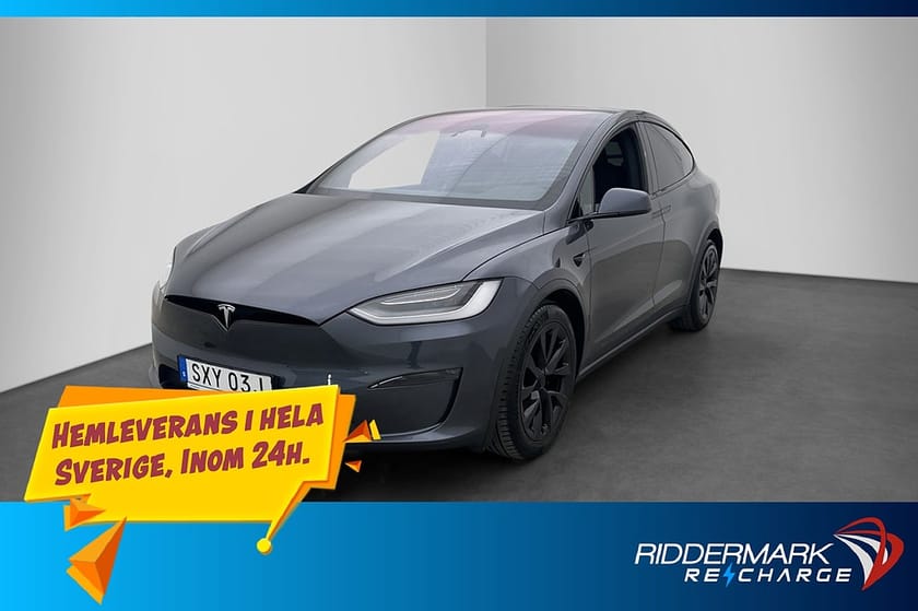 Bild 3 av Tesla Model X 670hk AWD Luftfjädring YOKE AP Svensksåld Drag