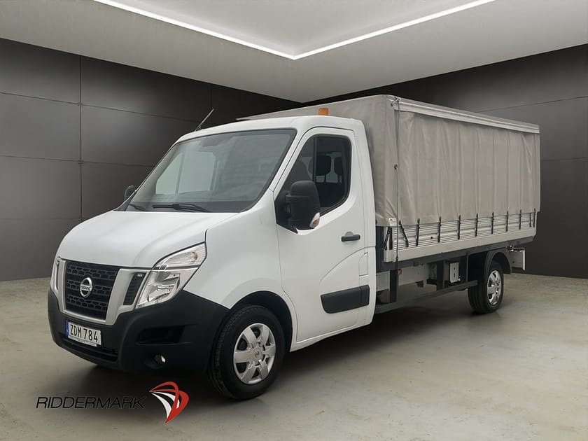 Bild 3 av Nissan NV400 Chassi 2.3dCi FLAKBIL Lång Värmare 3-Sit Dragkrok Moms