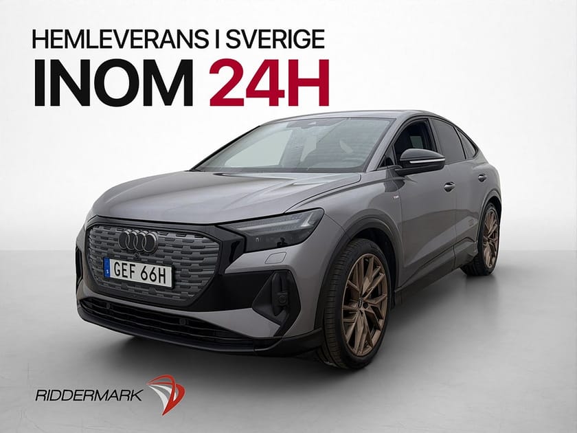 Bild 3 av Audi Q4 50 Sportback e-tron quattro Q S-Line Edition One Kamera Drag