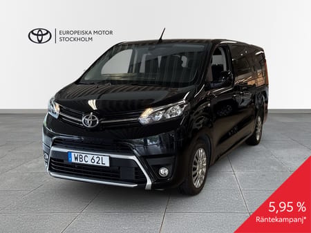 Toyota Proace Verso 2,0 D-4D 180 HK SHUTTLE LONG 9-SITS VINTERHJUL MOMS