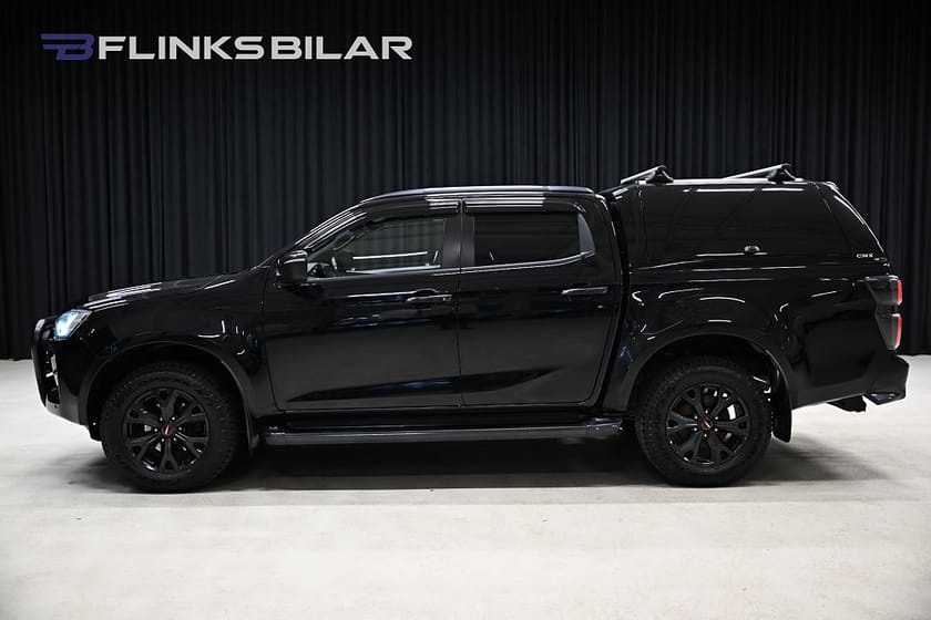 Bild 1 av Isuzu D-Max Crew Cab 163HK Automat|Kåpa|Drag|Värmare|EnÄgare|Moms|SeUtr!