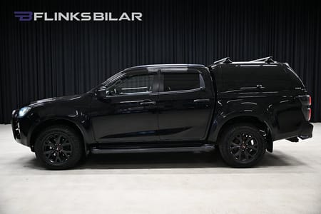 Isuzu D-Max Crew Cab 163HK Automat|Kåpa|Drag|Värmare|EnÄgare|Moms|SeUtr!
