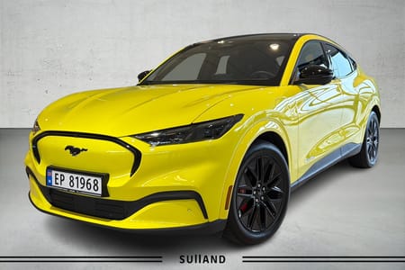 Ford Mustang Mach-E Long Range AWD GRABBER YELLOW | VARMEPUMPE | PANORAMATAK