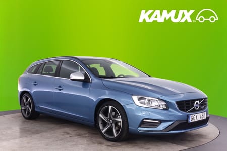 Volvo V60 D4 Geartronic R-Design Drag Värm Skinn Rattvärm