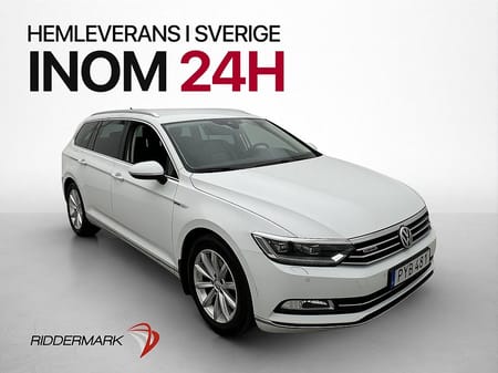 Volkswagen Passat Sportscombi 2.0 TDI 190hk 4M Värmare Kamera Skinn Drag