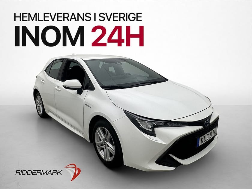 Bild 1 av Toyota Corolla Hybrid Active Kamera Adaptiv-Fart Rattvärme