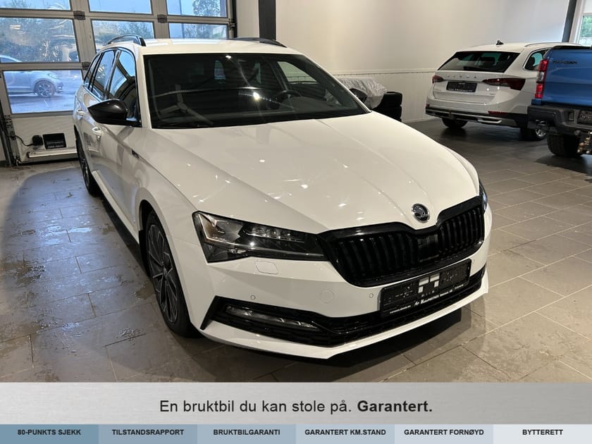 Bilde 4 av Škoda Superb Stasjonsvogn Sup3fl stv sportl d2004x4dsg