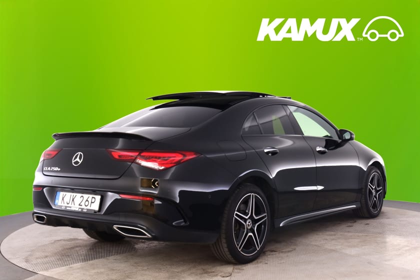 Bild 4 av Mercedes-Benz CLA 250 e Coupé AMG Pano Wide B-Kam GPS Ambient Värm