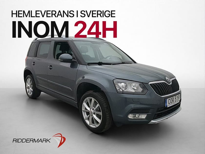 Bild 1 av Škoda Yeti Skoda 1.4 TSI 122hk Drivers Edition Kamera Navi Drag