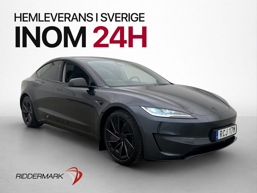 Bild 3 av Tesla Model 3 Performance Värmepump Autopilot Svensksåld