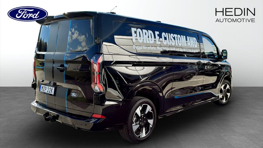 Bild 2 av Ford E-Transit Custom 340 AWD E-CUSTOM SPORT SKÅP 340L 218 A