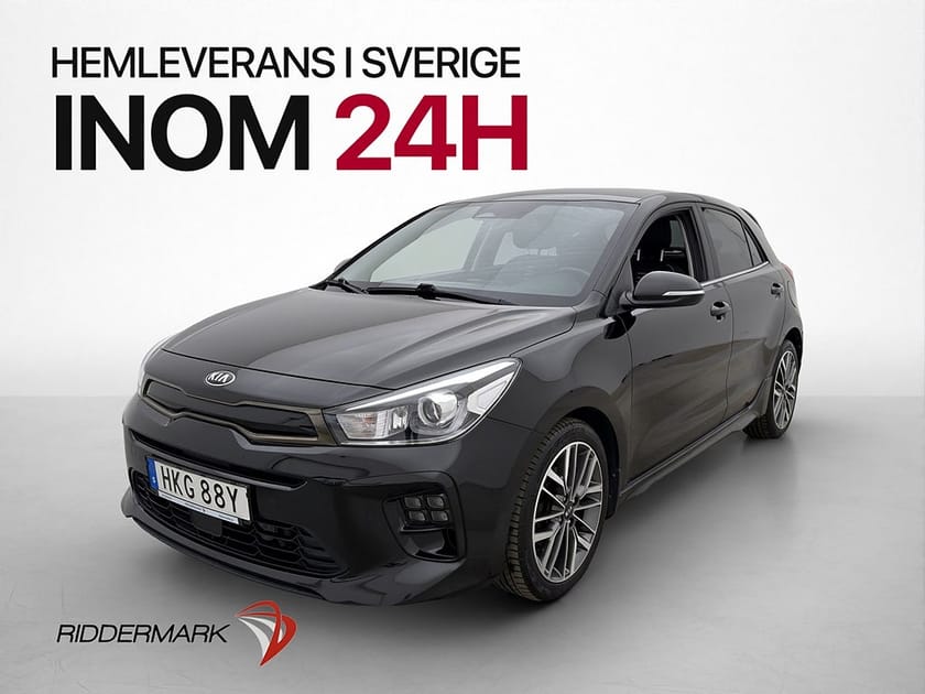 Bild 3 av Kia Rio 120hk GT-Line Kamera CarPlay Navi Skinn/Tygklädsel