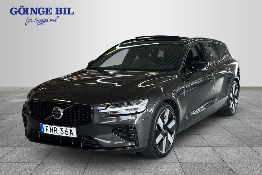Bild 1 av Volvo V60 Recharge T6 II Ultimate Dark Panorama/ Head up/ 360/ Klimatpaket