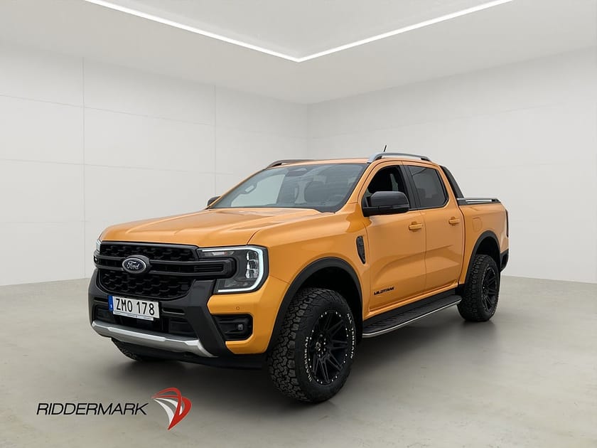 Bild 3 av Ford Ranger Dubbelhytt Wildtrak e-4WD Cockpit Värmare Drag CARPLAY MOMS