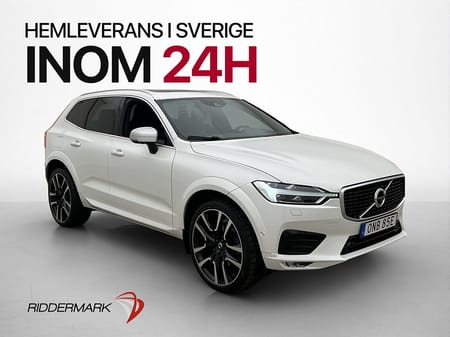 Volvo XC60 D4 AWD R-Design Pano HUD H/K Läder Luft Värm Drag