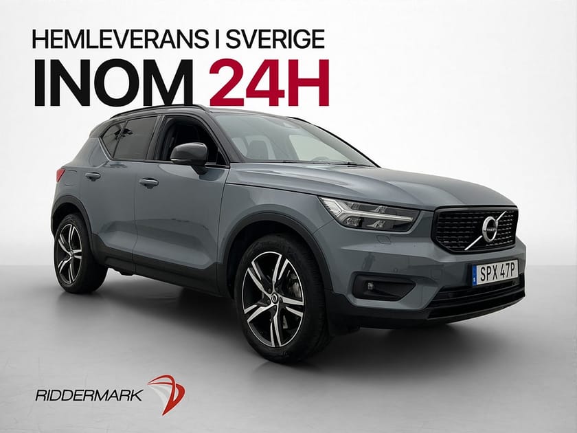 Bild 1 av Volvo XC40 T4 R-Design Panorama Värmare H/K Backkamera Navi