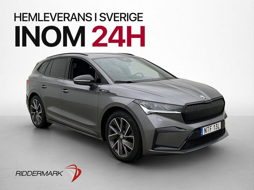 Bild 1 av Škoda Enyaq iV 80x Skoda Sportline Kamera Navi Matrix Drag Moms