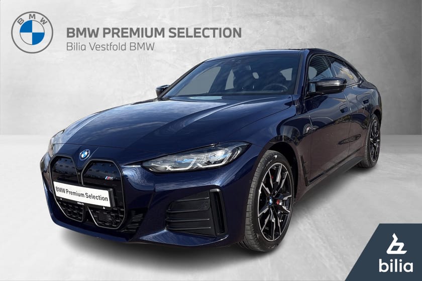 Bilde 1 av BMW i4 M50 xDrive Gran Coupé M50FullyCharged, Msport PRO, ACC, Laser, Hifi, HUD, 19"