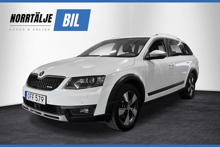 Škoda Octavia Scout Skoda 1.8 180 HK TSI 4x4 PREMIUM DRAG NAVI CARPLAY P-VÄRM 17"