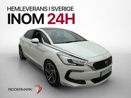 DS 5 BlueHDi 181hk Panorama Värmare HUD Massage Skinn Drag